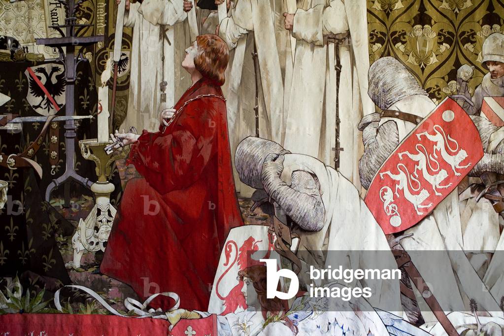 Tapestries, Parlement de Bretagne, Rennes, Ille et Vilaine, France (photo)