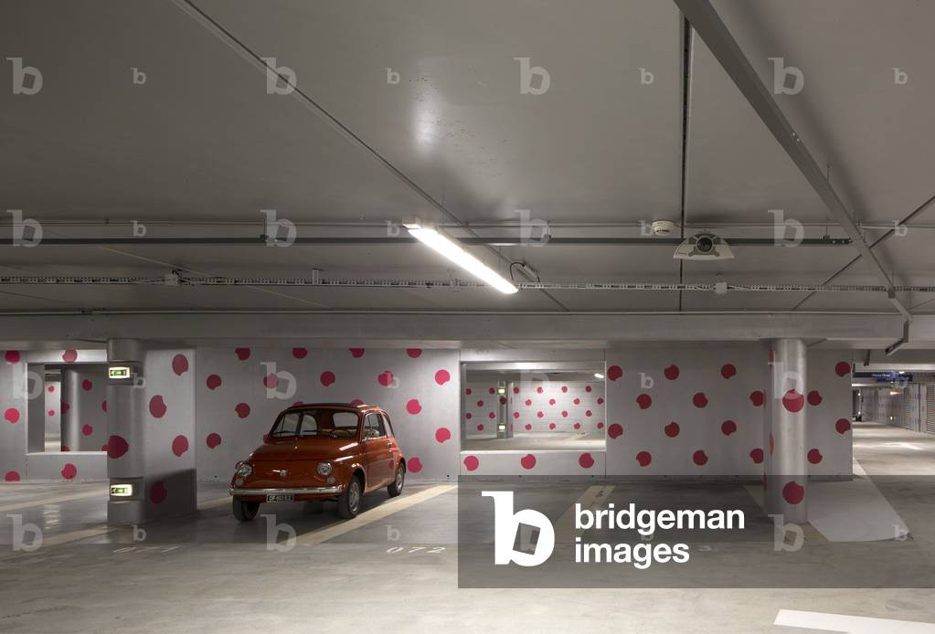 Renovation of the Petite France car park, by architects Atelier Matthieu Buisson, signage by Ruedi Baur, 2018, Strasbourg, France (photo)