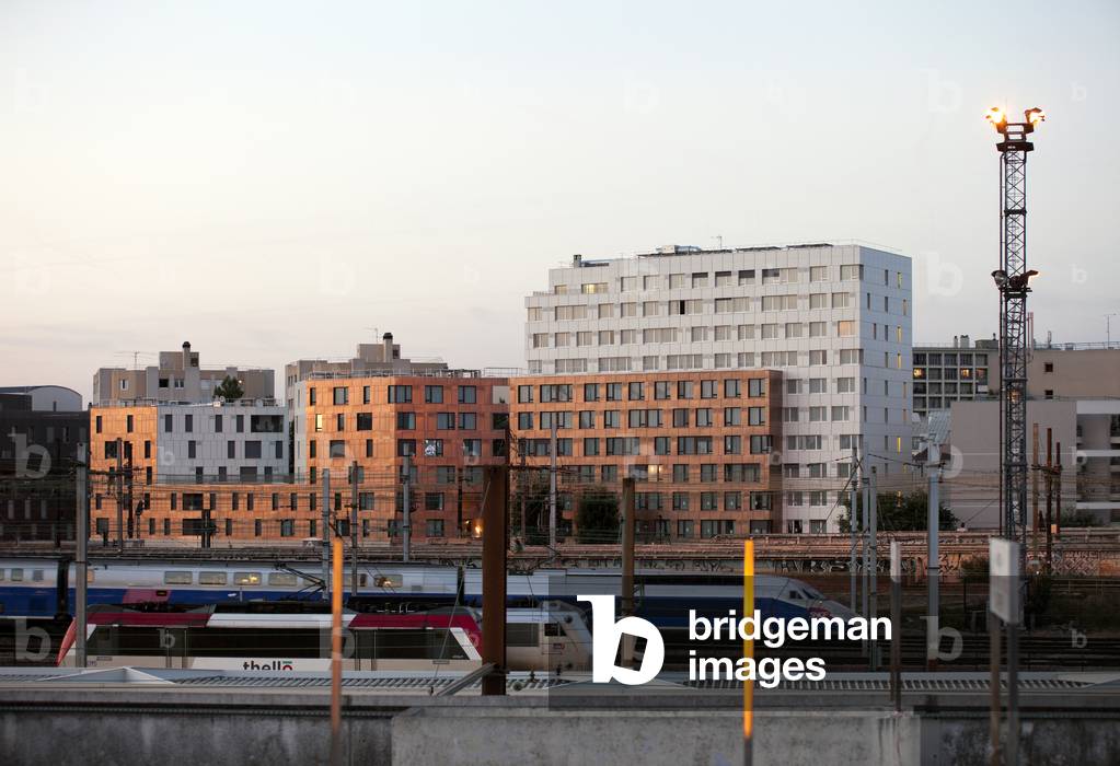 Housing with nursery, architect Eva Samuel, 2014, Rue du Charolais, Paris 12 (photo)