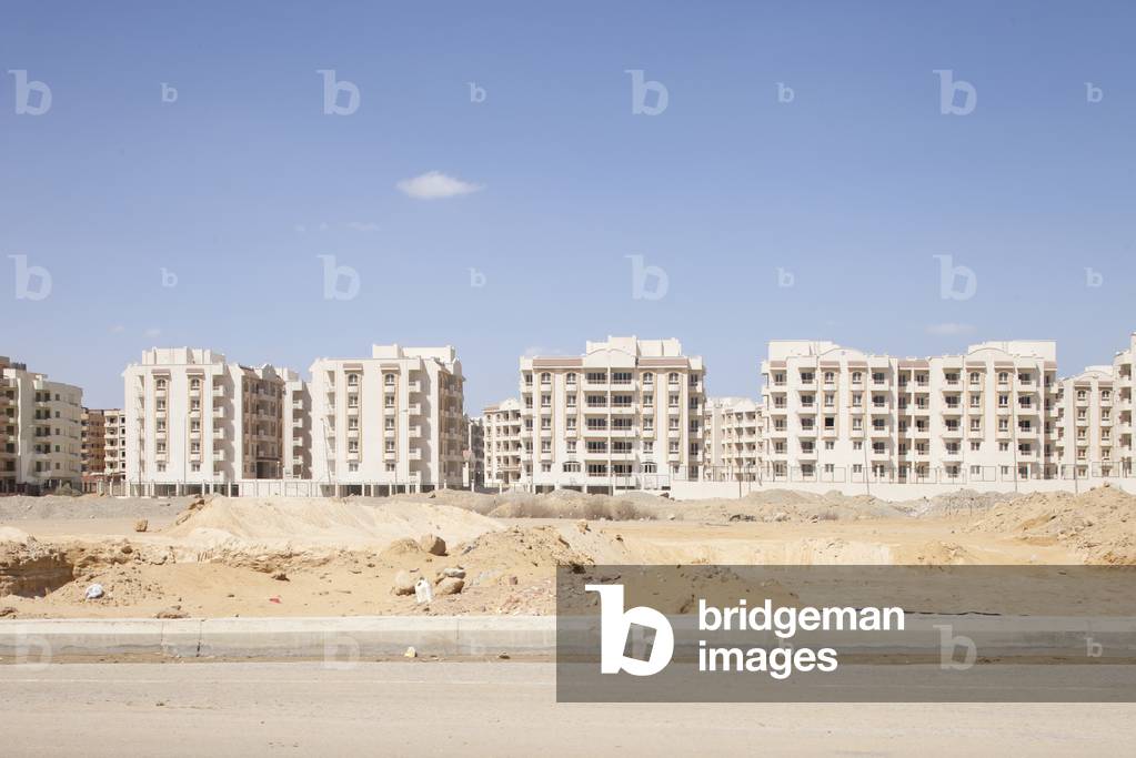 Apartment buildings. 6th of October city, Cairo, Egypt. (photo)