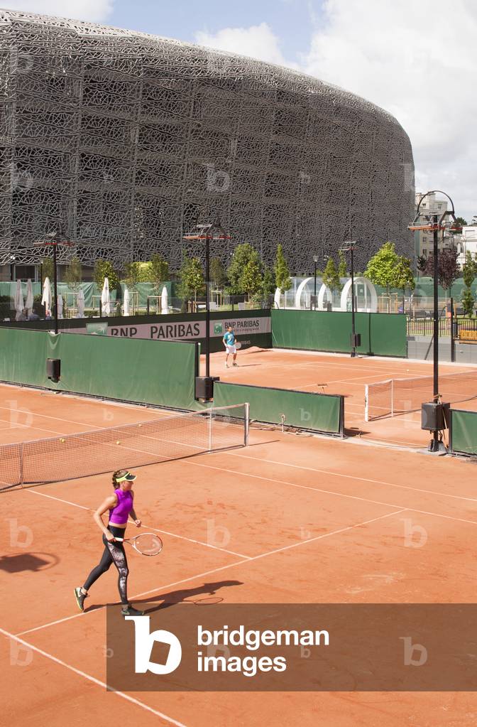 Tennis court, Clay court, Paris Jean-Bouin, Paris (photo)