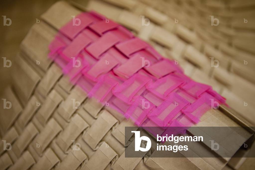 Work of Gérard Lognon, pleat maker for over four generations (photo)