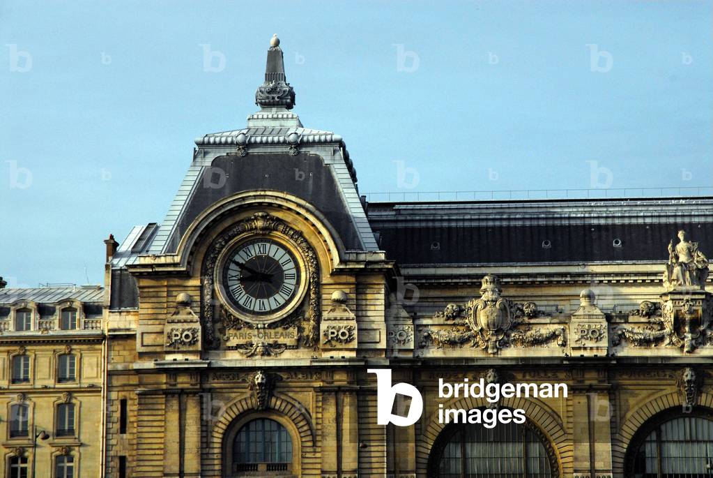 View of the Musee d'Orsay in Paris.