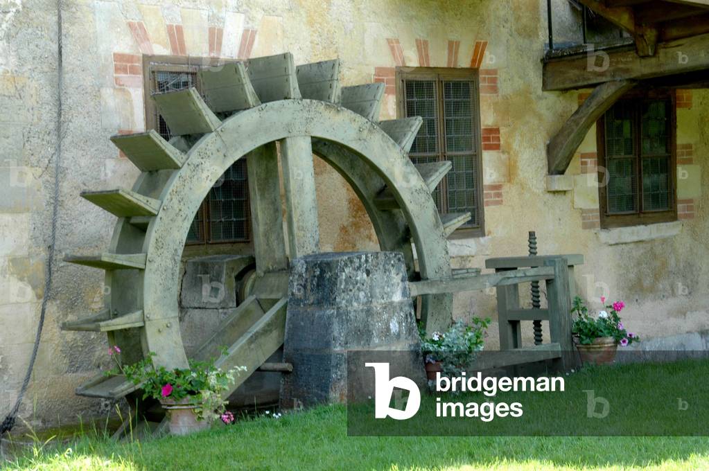 The Moulin du Hameau de la Reine Marie Antoinette, in the park of the Chateau de Versailles.