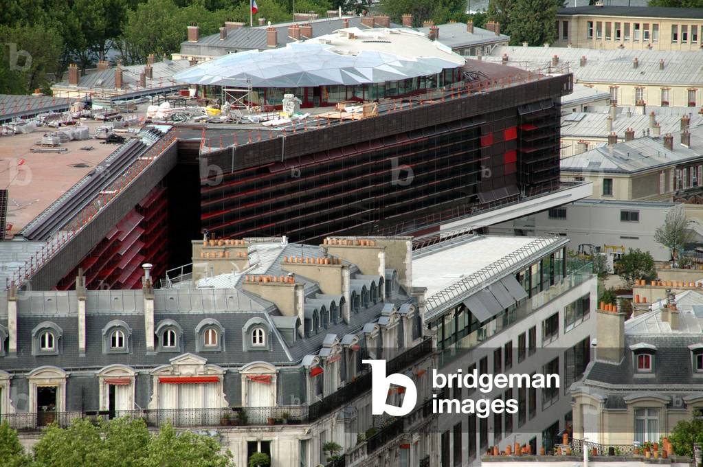 The Musee des arts primitive du Quai Branly in Paris.