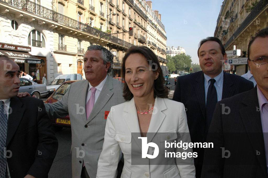 Segolene Royal has the Socialist Party National convention meeting at La Mutualite in Paris July 1, 2006.