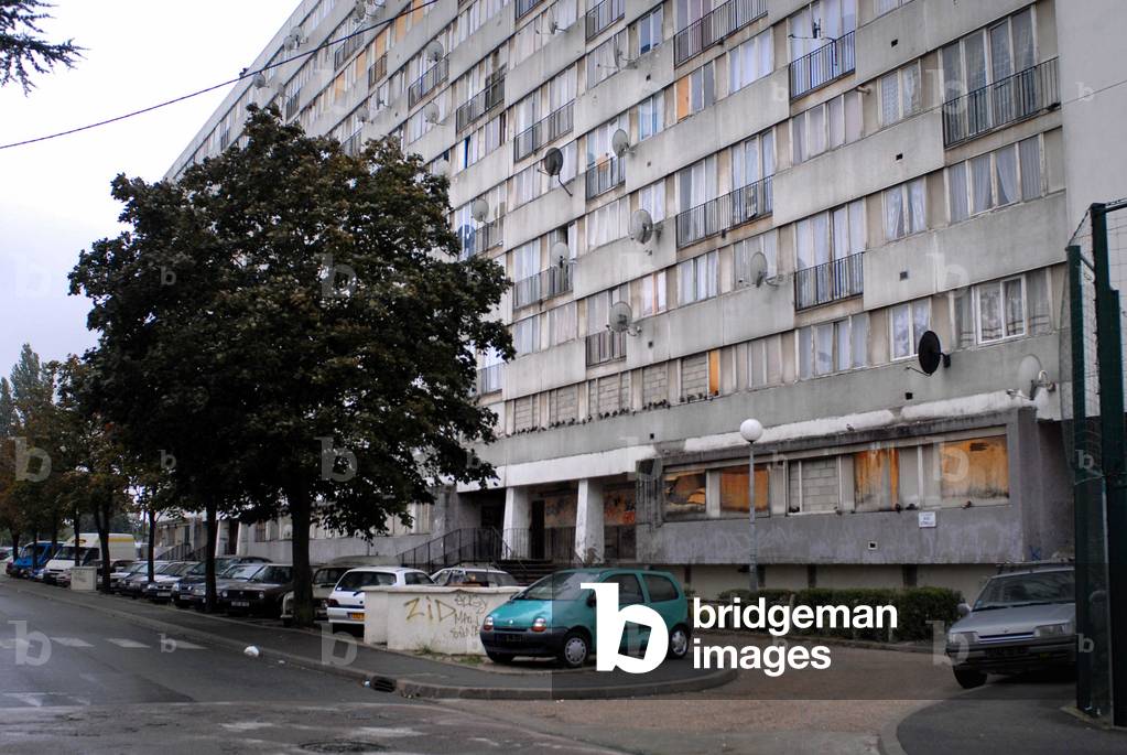 The city of Groves in Montfermeil in the Seine Saint Denis (93).