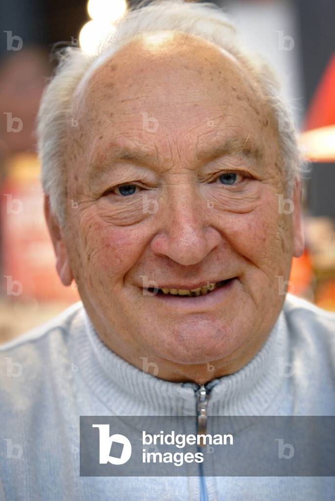 PORTRAIT OF WRITER JOSEPH JOFFO AT THE 2007 BOOK FAIR.