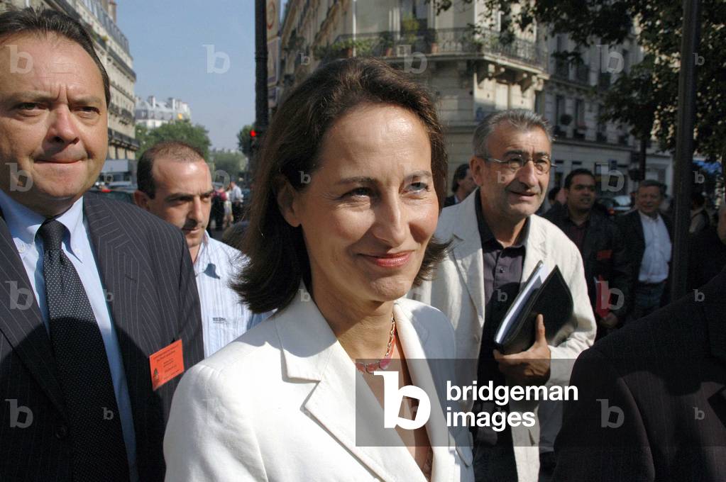 Segolene Royal has the Socialist Party National convention meeting at La Mutualite in Paris July 1, 2006.