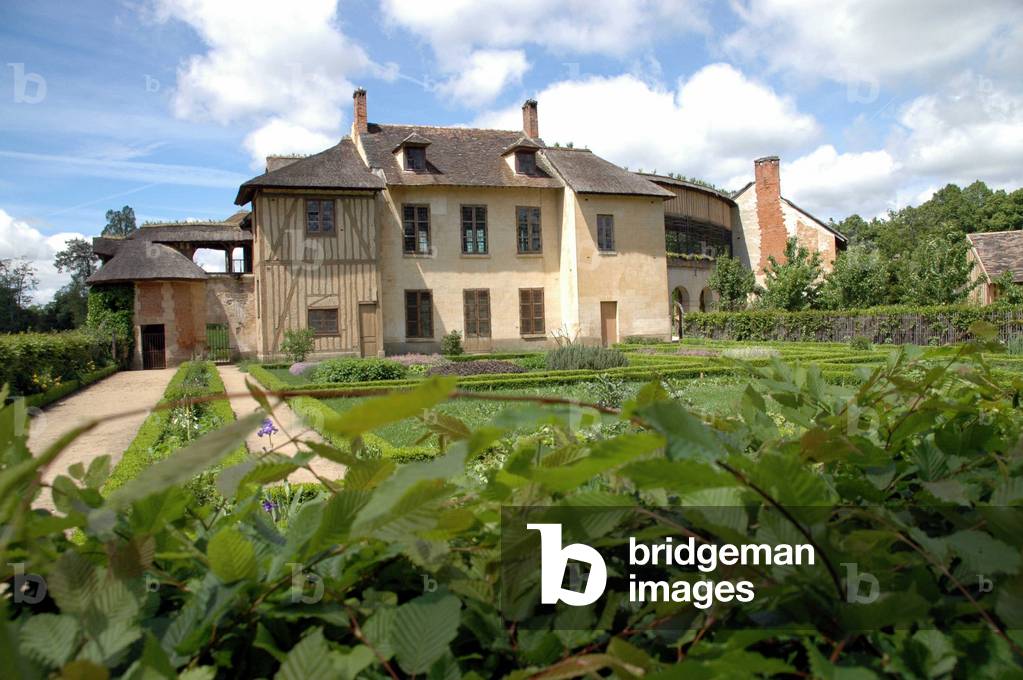 The Queen's House in the Hamlet of Queen Marie Antoinette, in the park of the Chateau de Versailles.