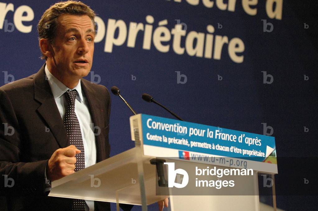 Paris 14/0/2006. Speech by UMP President Nicolas Sarkozy at the Housing Convention.