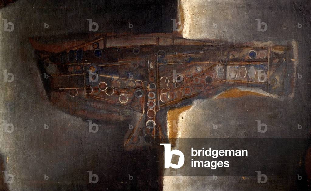 Birdman, 1965 (oil on canvas)