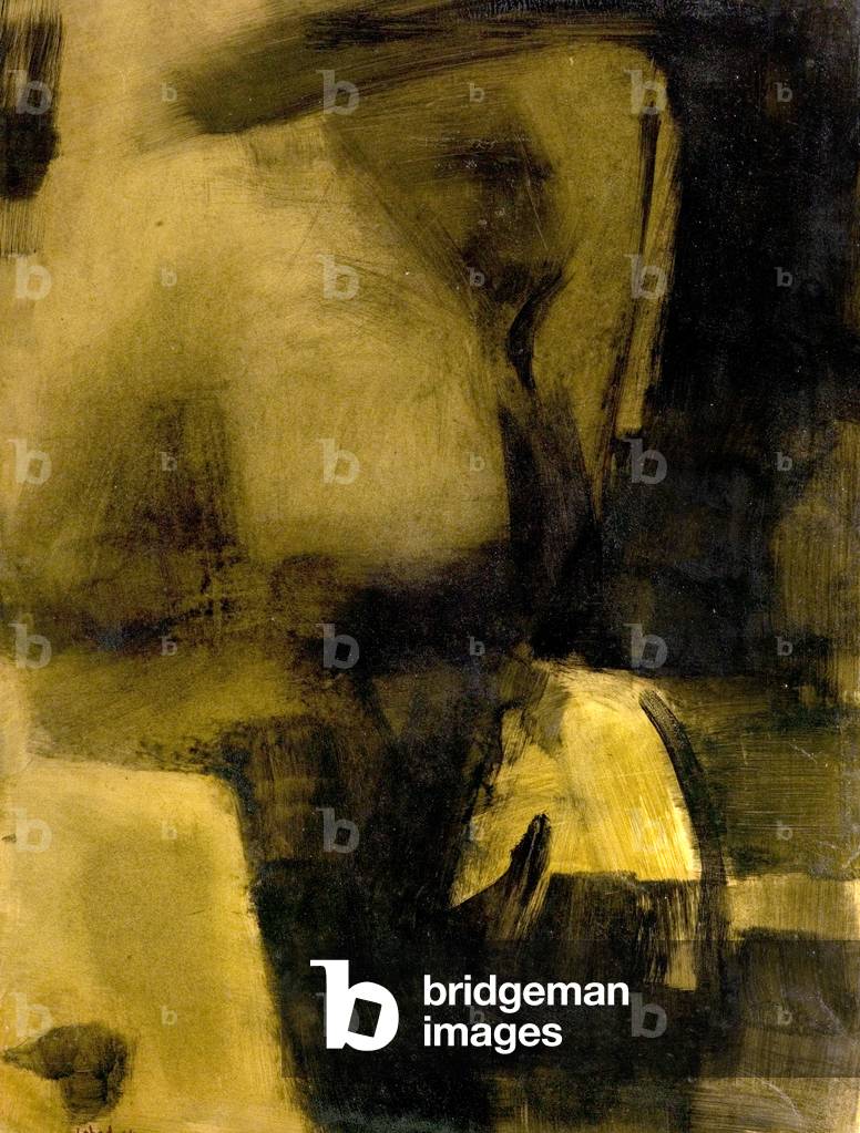 Nude, 1964 (oil on paper)
