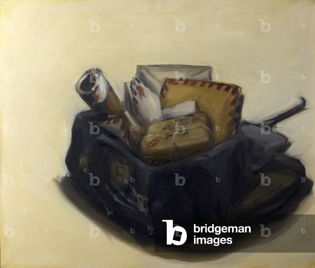 Mailbag, 1983 (oil on canvas)