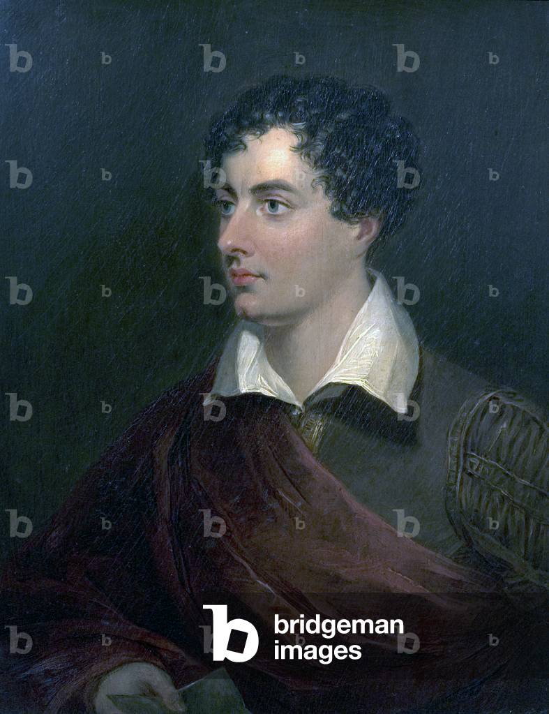 6th Lord Byron, c.1825 (oil on canvas)