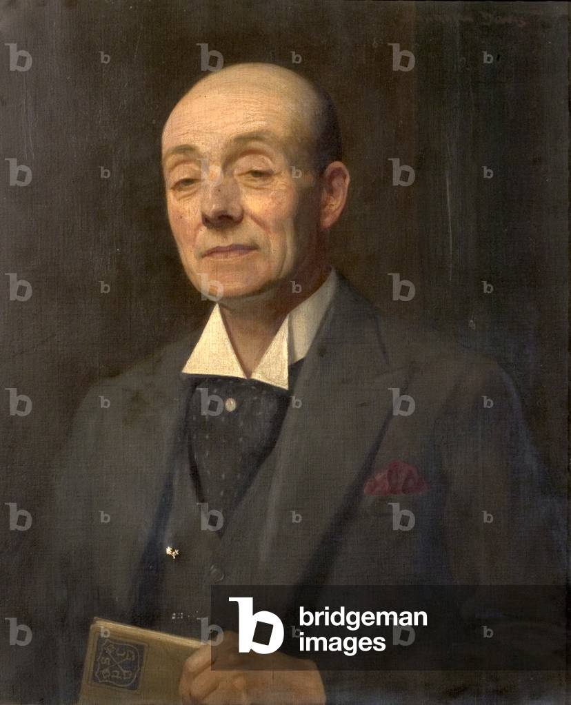 Edward P. Day, Master of Bingham Public Elementary School (oil on canvas)