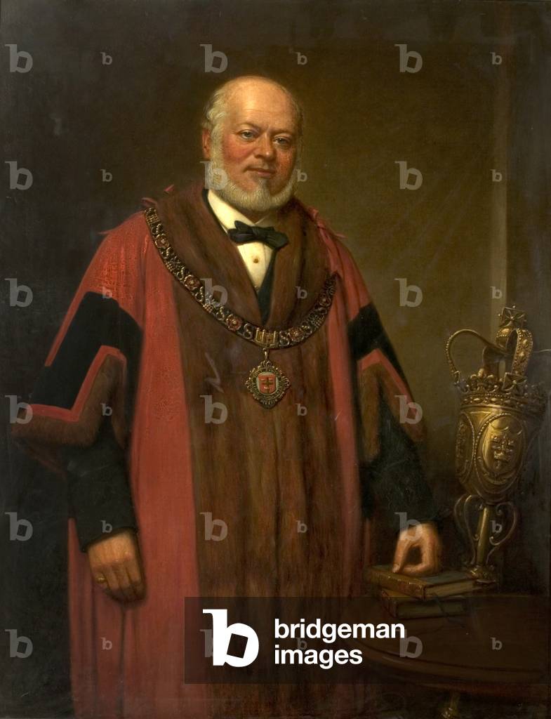 Alderman J. Burton (oil on canvas)