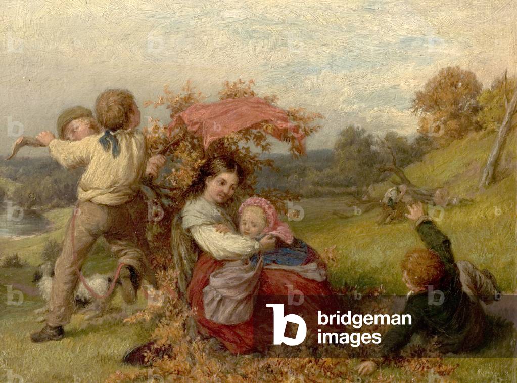 The Golden Bough, c.1866 (oil on wood)