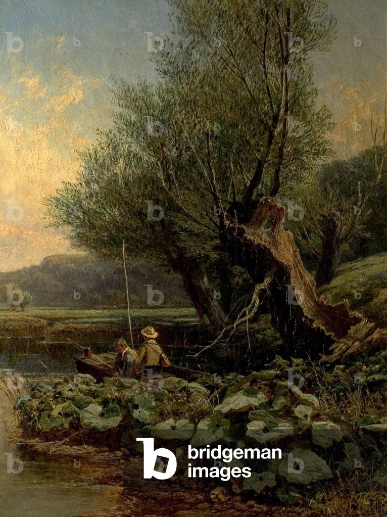 Young Anglers, 1868 (oil on canvas)