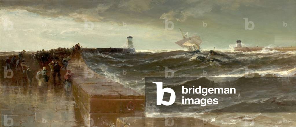 After Three Days Gale, 1885 (oil on canvas)