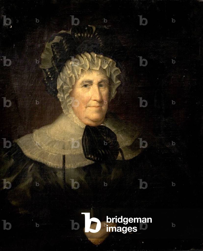 Lady in a Frilled Cap (oil on canvas)