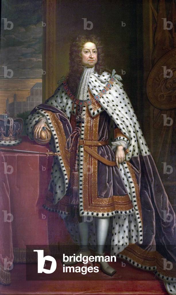 George I (oil on canvas)