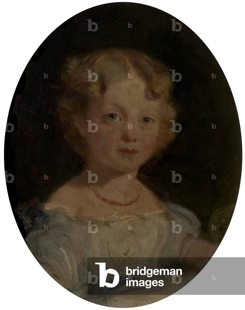 Portrait of a Child (oil on canvas)