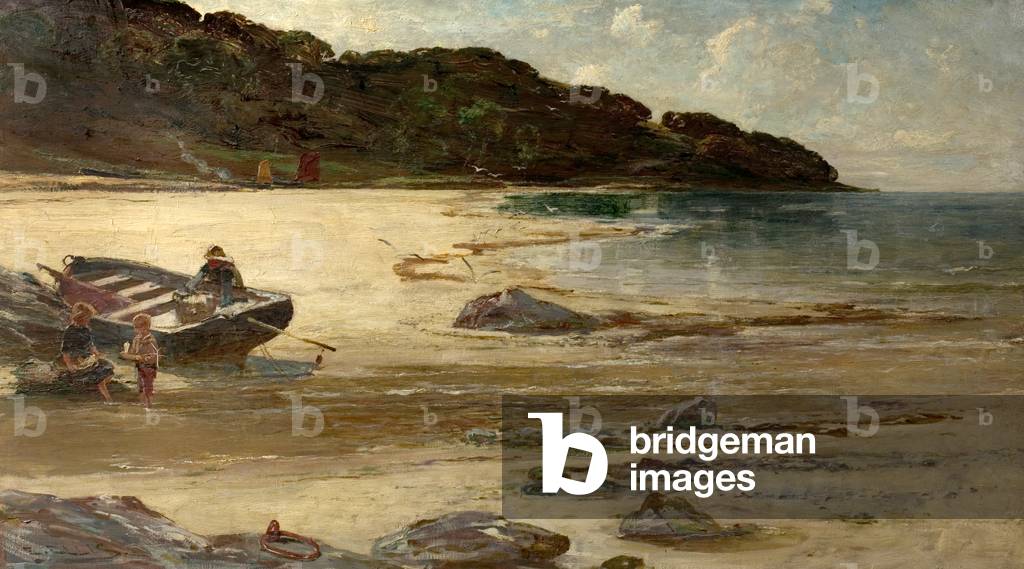 Coast Scene, 1891 (oil on canvas)