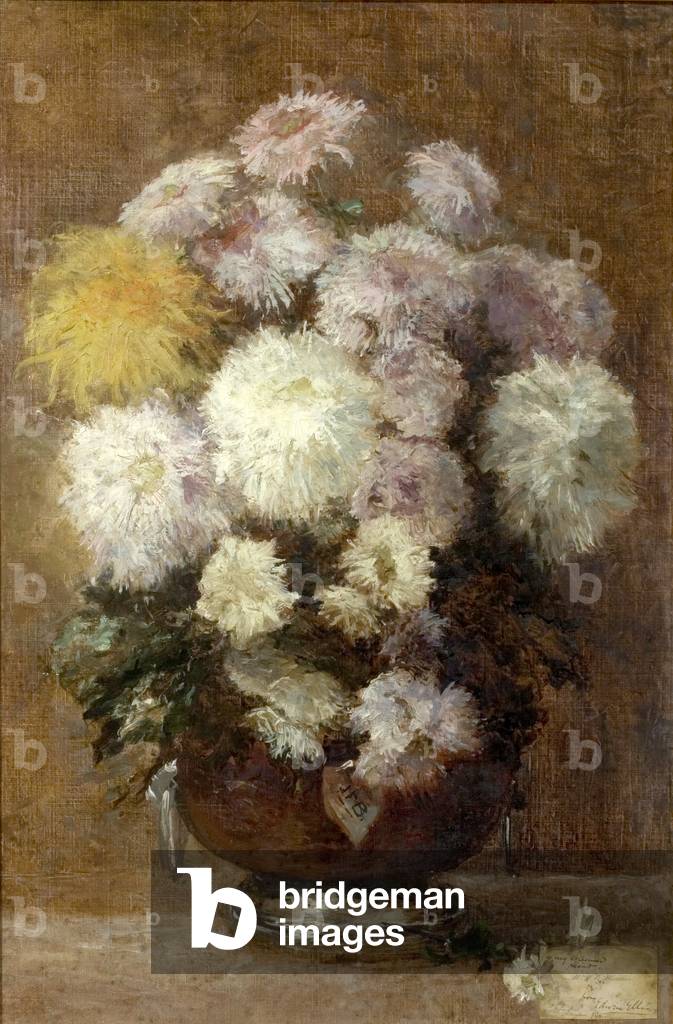 Chrysanthemums, 1892 (oil on canvas)