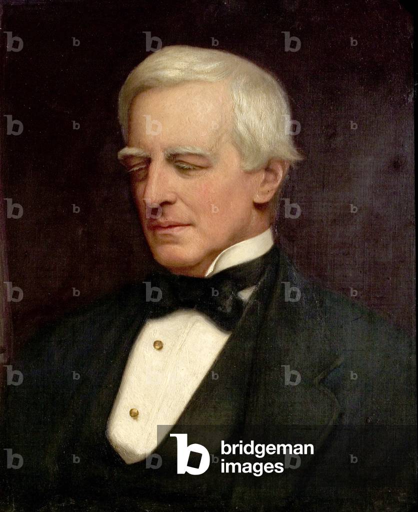 The Right Honourable Robert Lowe (oil on canvas)