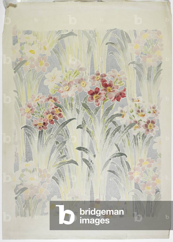 Carpet design (w/c on paper)