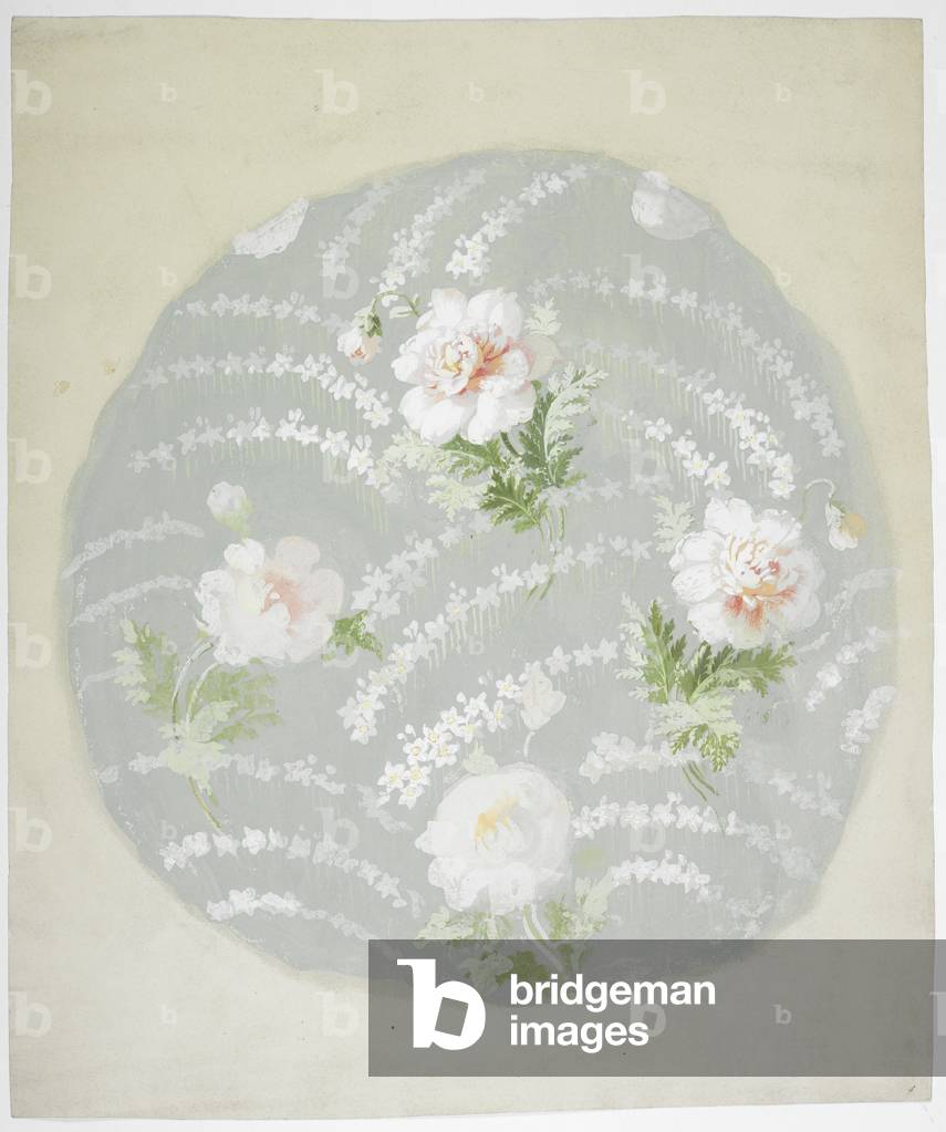 Teppichdesign (w/c auf Papier)