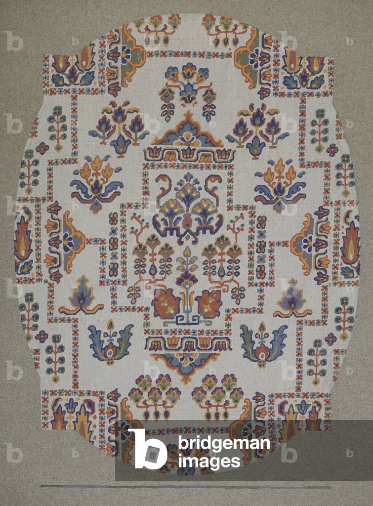 Carpet design (w/c on paper)