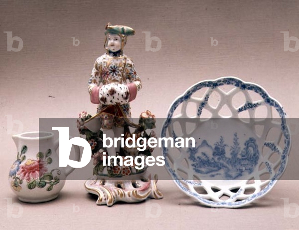 Kollektion von Bow Porzellan (Keramik)