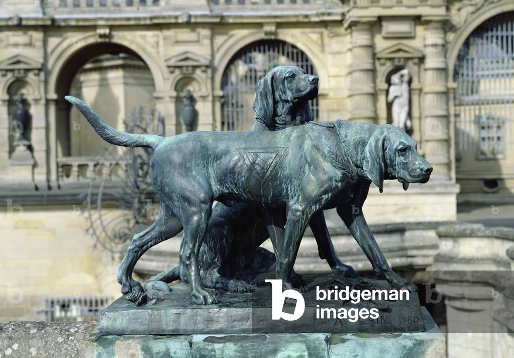 Hounds (Brillador et Fanfaraut), 1880 (bronze)