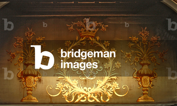 Decorative panel on for the musicians' platform in the Galerie des Cerfs (painted mural)