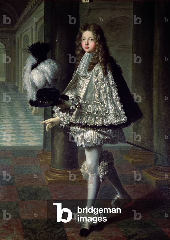 Louis Alexandre de Bourbon (1678-1737) Comte de Toulouse dressed in the Apprentice's Uniform of the Saint-Esprit, 1693 (oil on canvas)