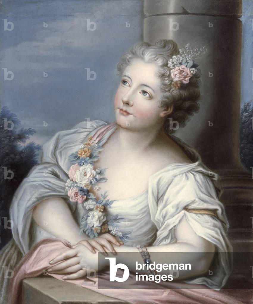 Immagine di Disegno "Ritratto di Marie Victoire Sophie de Noailles (1688-1766) Contessa di Tolosa (pastello su