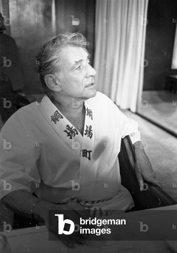 Leonard Bernstein after a