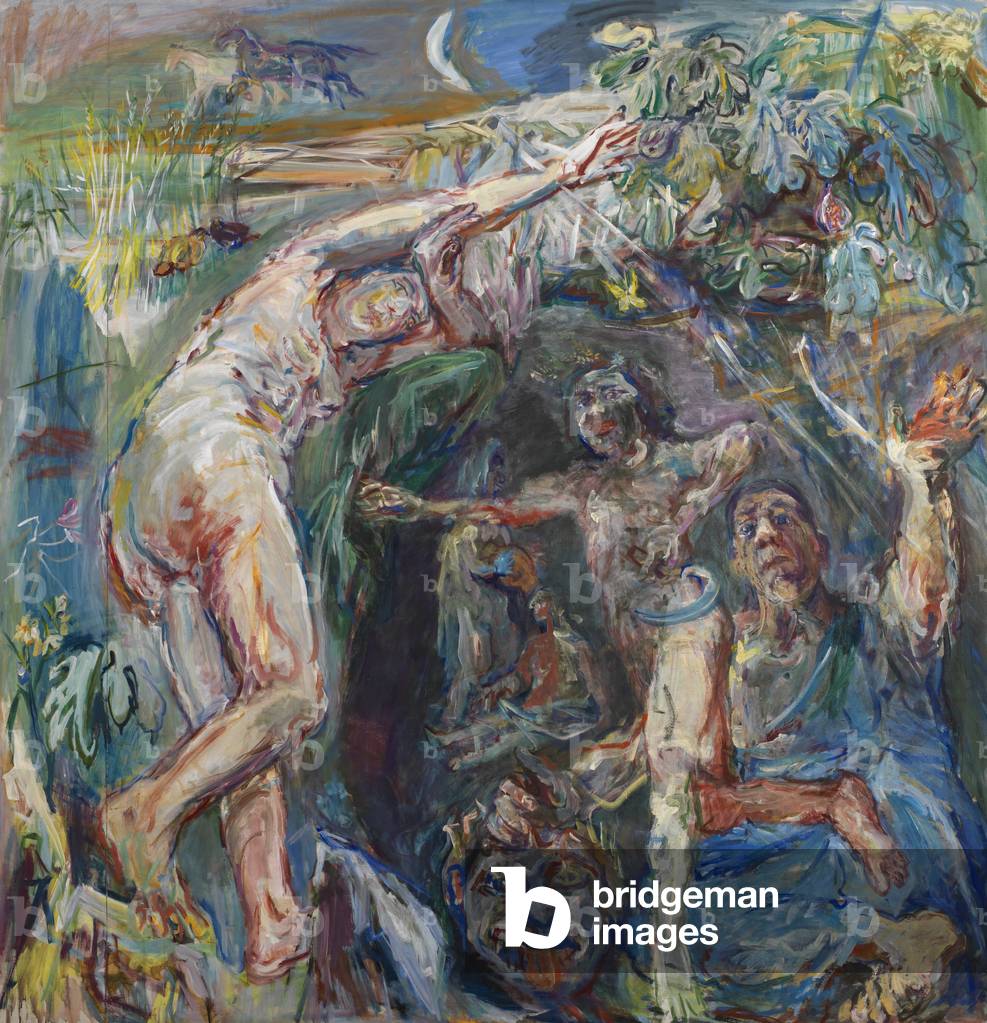 Triptychon - Hades and Persephone, 1950 (Mischtechnik auf Leinwand) (siehe auch 65753-65754)