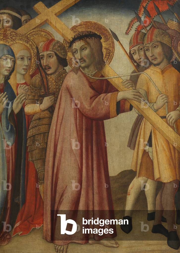 Christ carrying the Cross, c.1400 (tempera on panel)