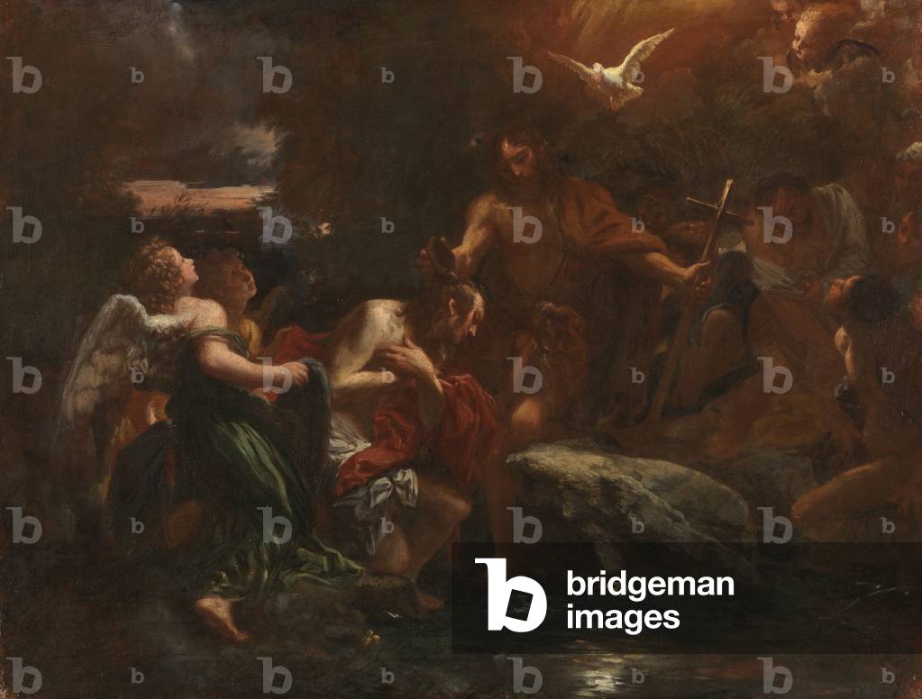 Baptism of Christ, c.1673 (oil on canvas)