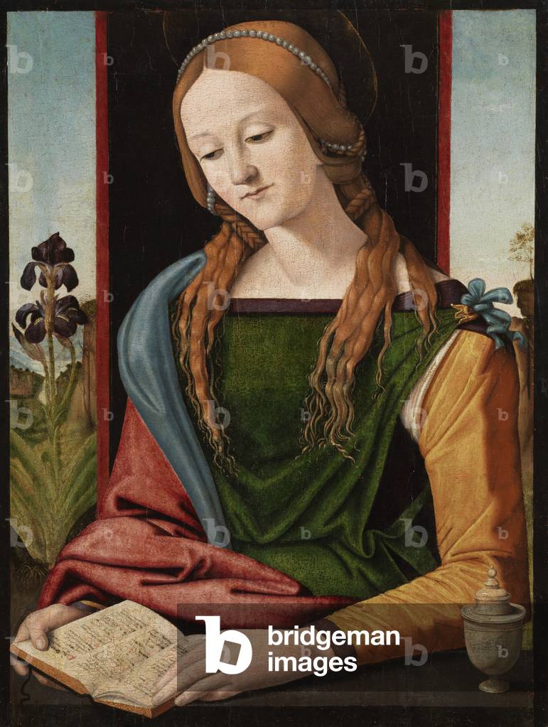 Magdalen Reading, c.1500-20 (oil on panel)