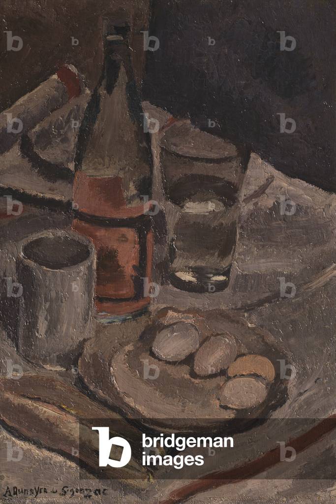 Still Life with Eggs, c.1929 (oil on canvas)