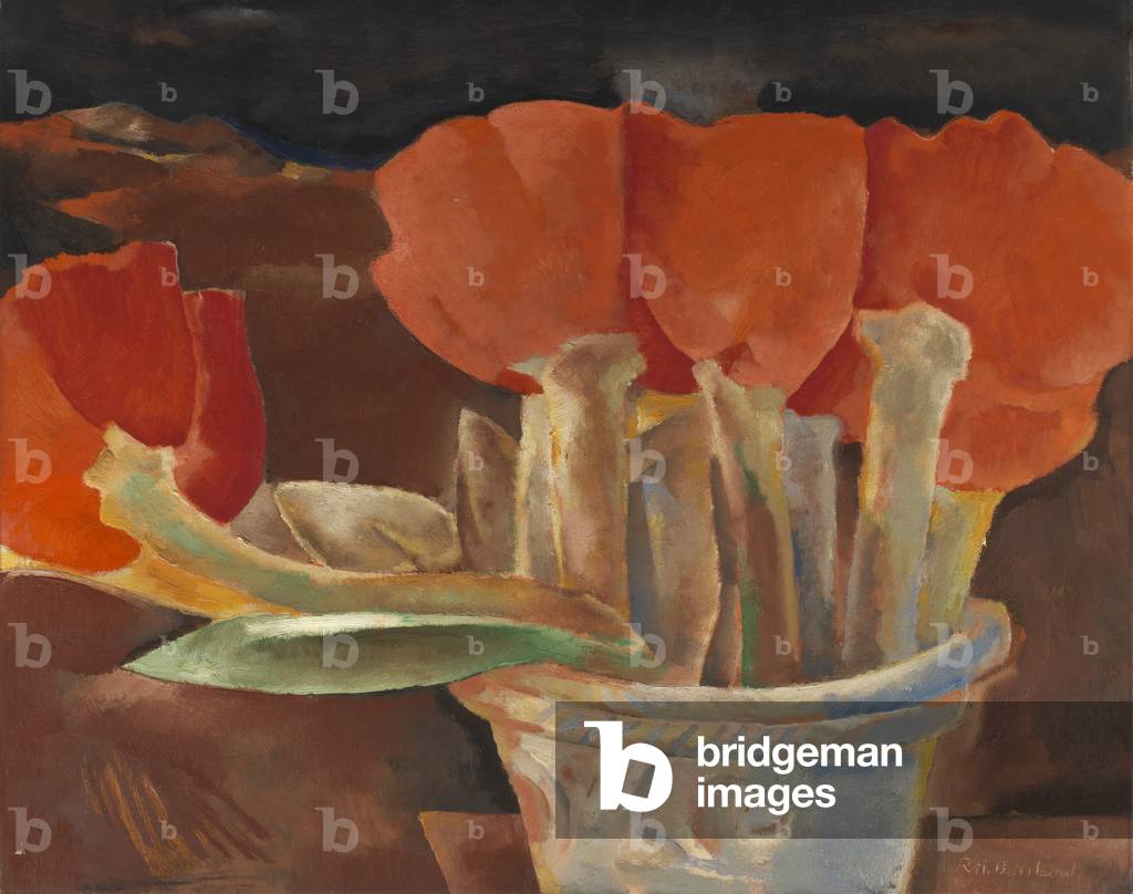Still Life with Tulips, c.1925 (oil on canvas)