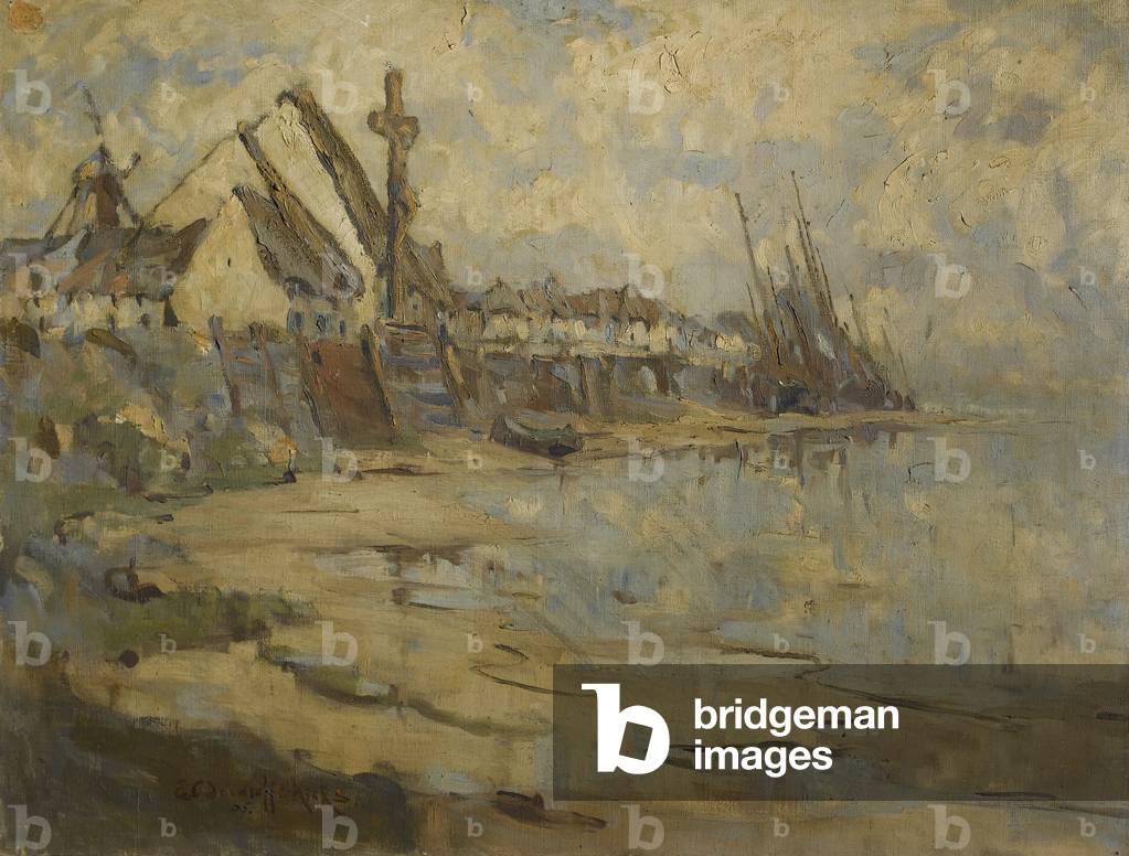 A Sunny Morning, early 20th century (oil on canvas)