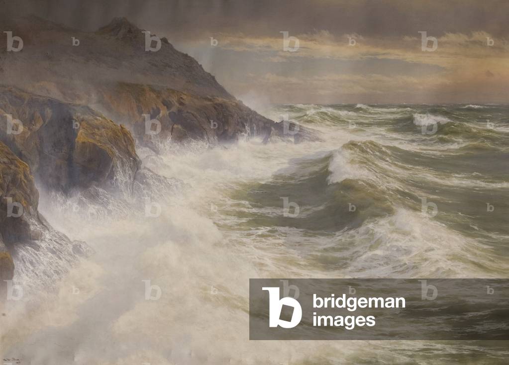 Bolt Head, South Devon, 1891 (oil on canvas)