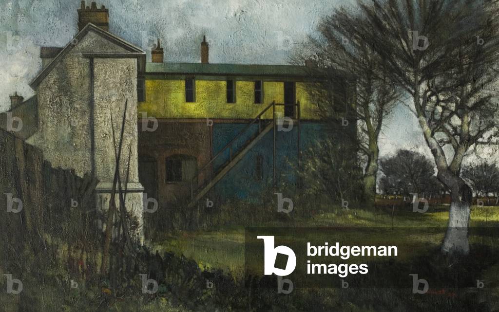 Yellow Building, 1959 (oil on canvas)