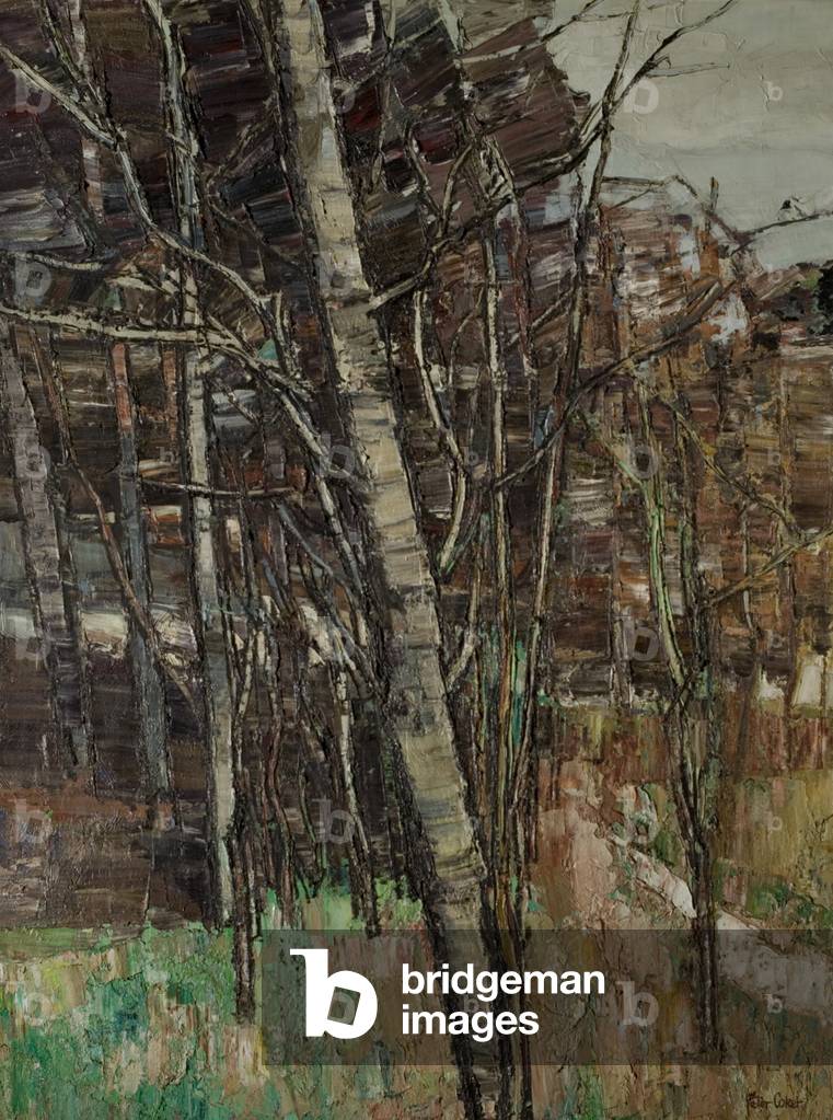 Forest I, 1957 (oil on canvas)