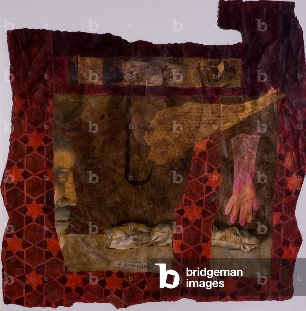 Kaphoozelum, 1984 (acrylic, ink and crayon on paper)